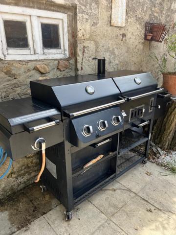 Barbecue gaz et charbon