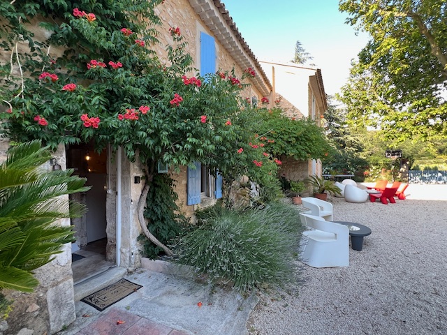 Entrée Gîte les Lavandes