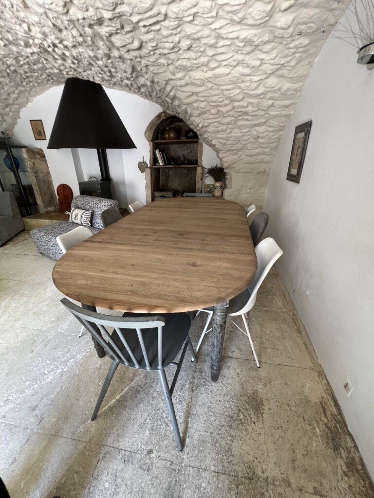 Salle a manger Gîte les Lavandes