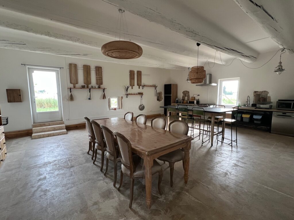Salle à manger Gîte les Vignes
